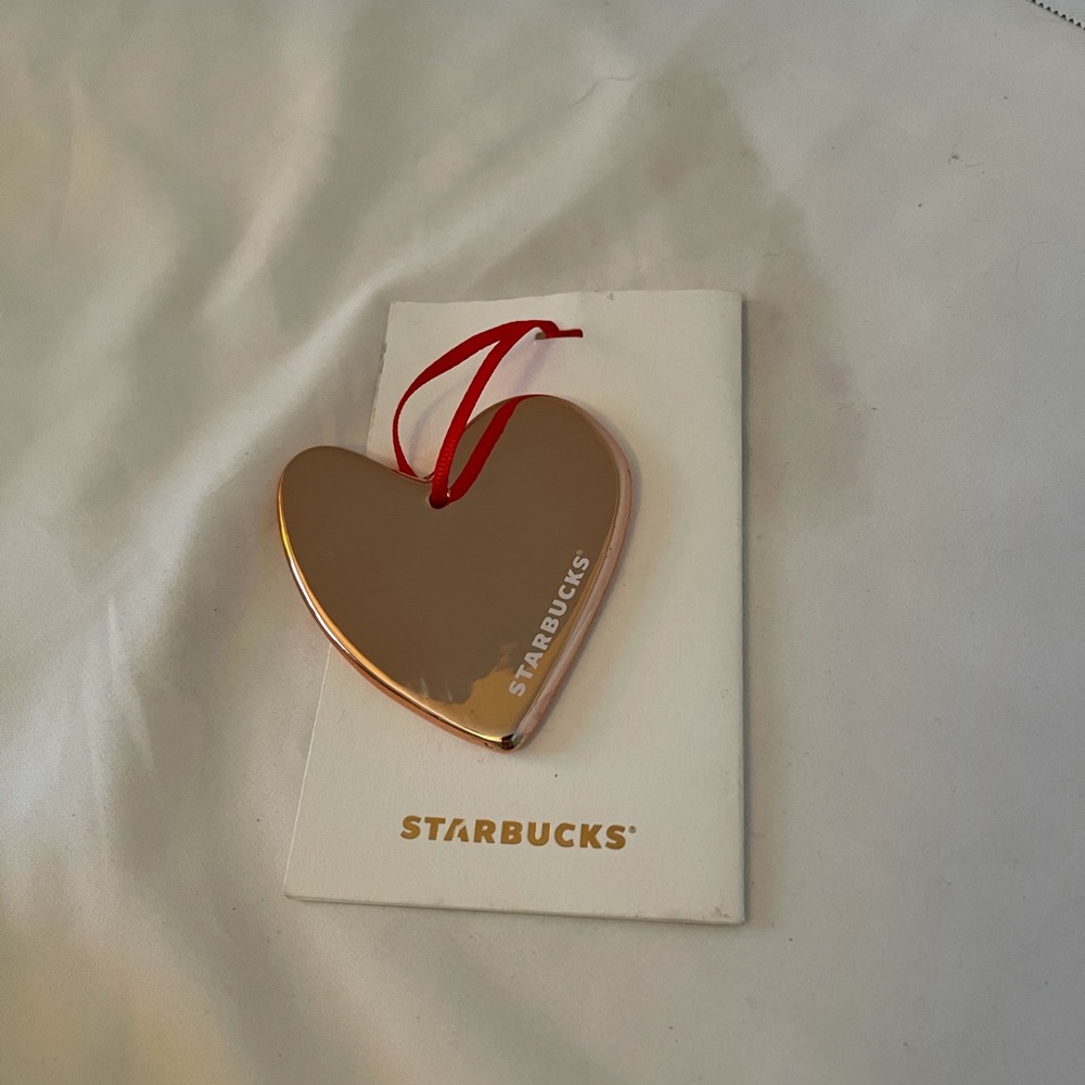 Starbucks Heart Ornament